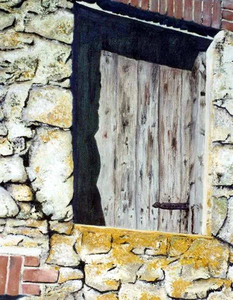 English Barn by Sue Lassetter