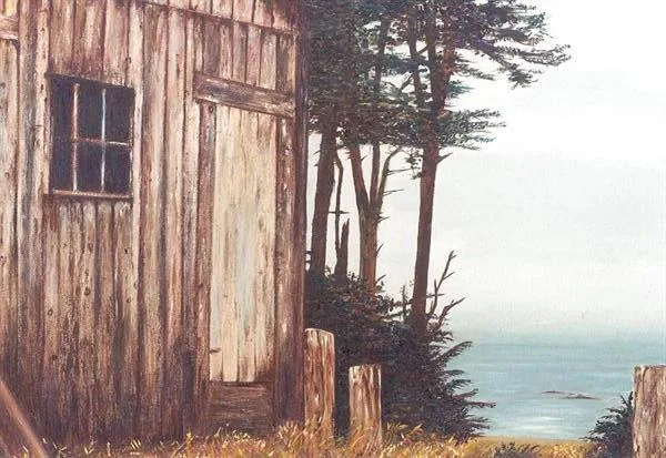 Sea Ranch Barn by Sue Lassetter